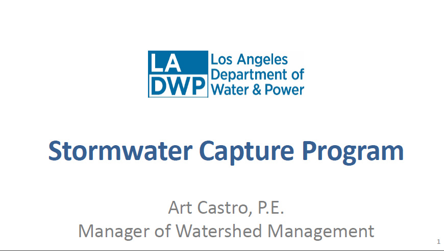 Stormwater Capture Program