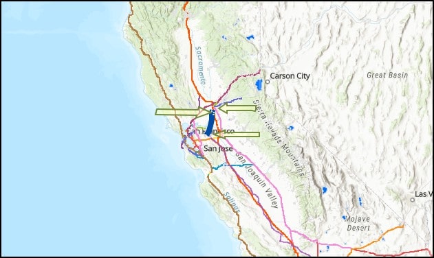 Sacramento Bay Delta Tunnel Proposed Interactive Map