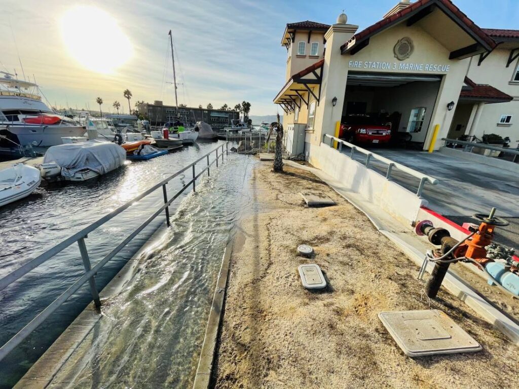 King Harbor patrol building, Redondo Beach