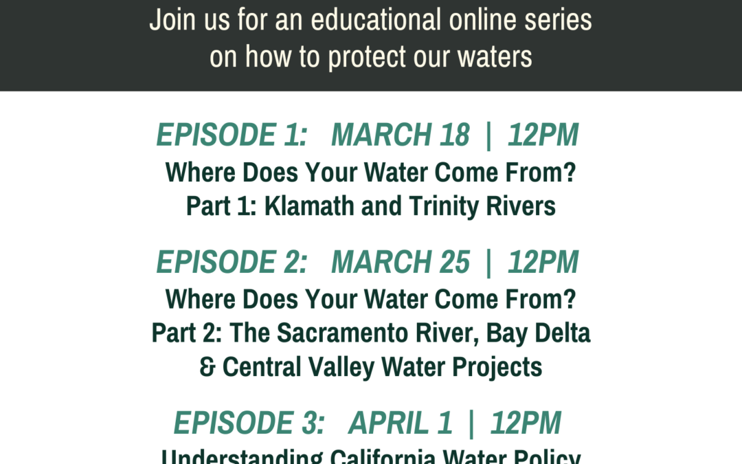New Water Protection Speaker Series